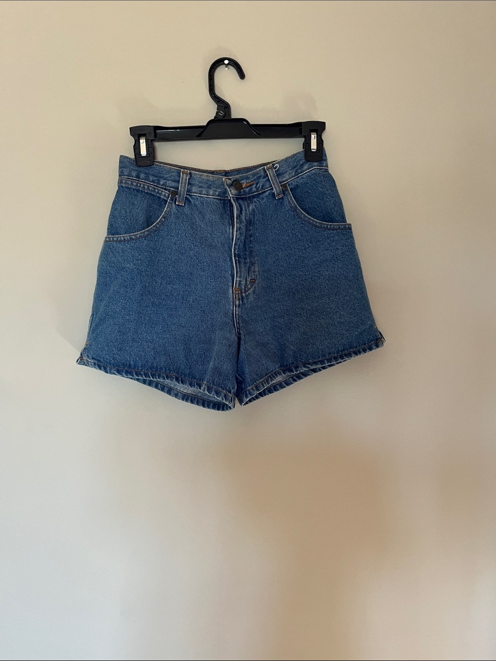 No Boundaries High-Rise Blue Denim Shorts